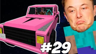 СОБИРАЕМ ТЕСЛУ \\ Приключения Илона Маска в Minecraft #29